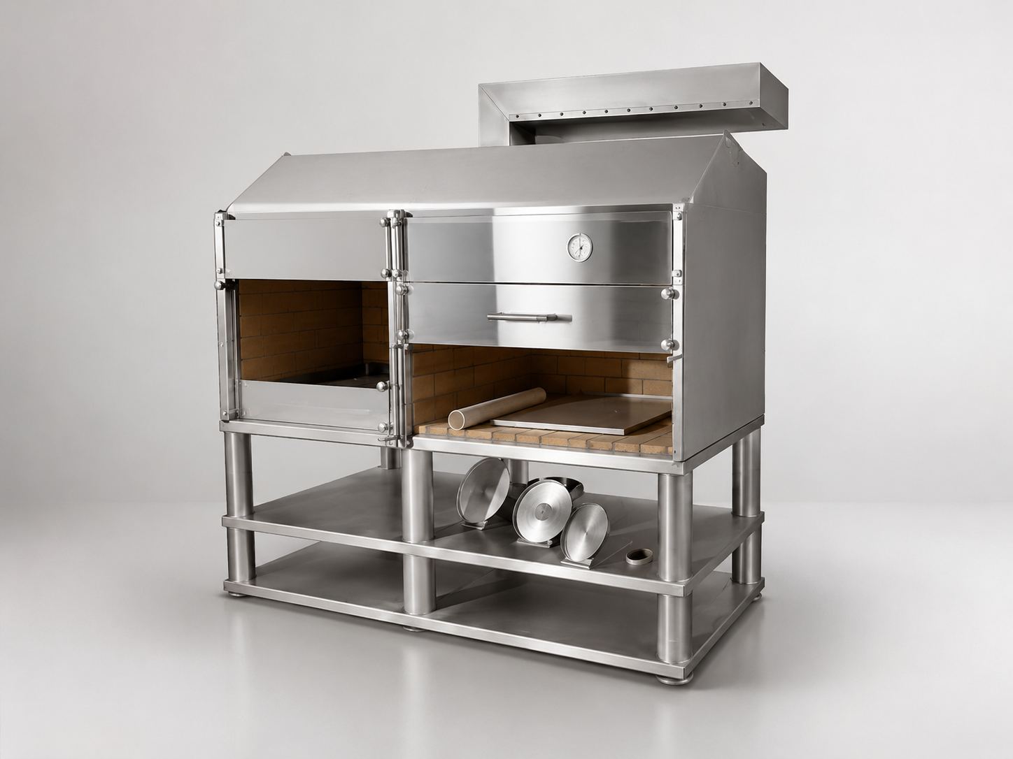 Horno industrial en acero inoxidable fabricado a medida